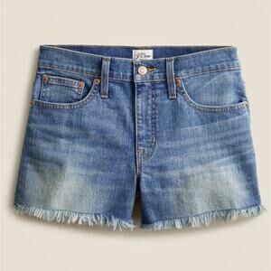 J.Crew Denim Shorts Women’s Size 29 3” Inseam Blue Squash Wash Mid-Rise Summer